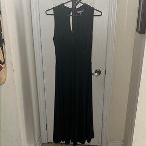 Chic Black Backless Dress